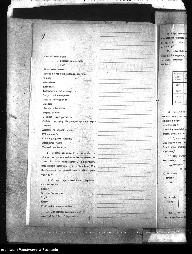 Obraz 13 z jednostki "Sprawy ogólne Rzeźnie"