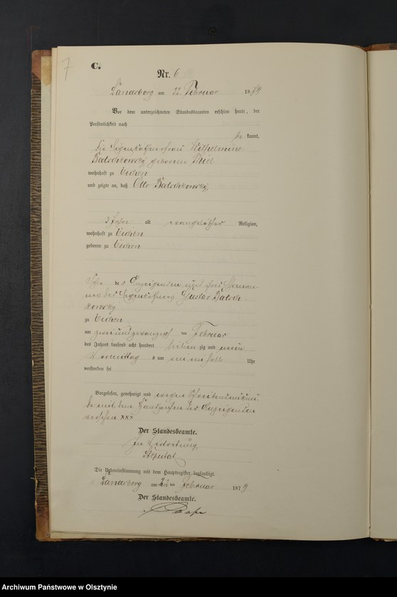 image.from.unit.number "Sterbe-Neben-Registre Nr 1 - 40"