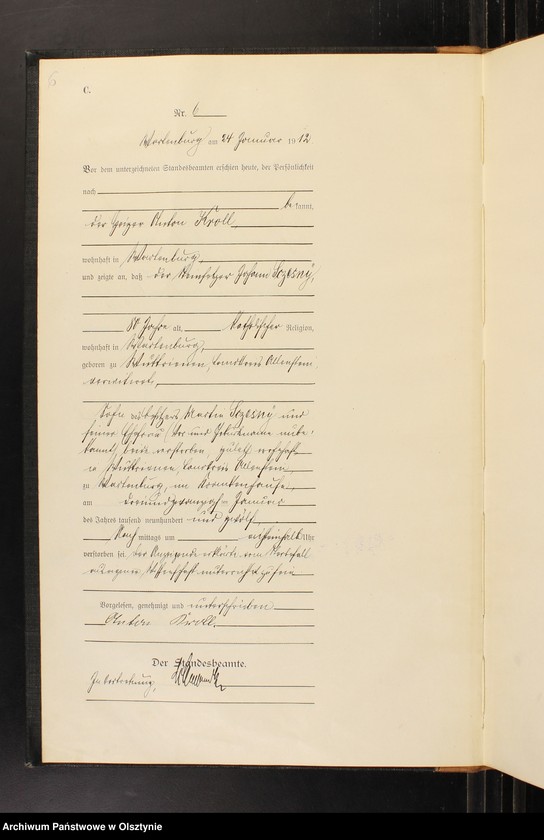 image.from.unit.number "Sterbe-Haupt-Register Nr 1 - 87"