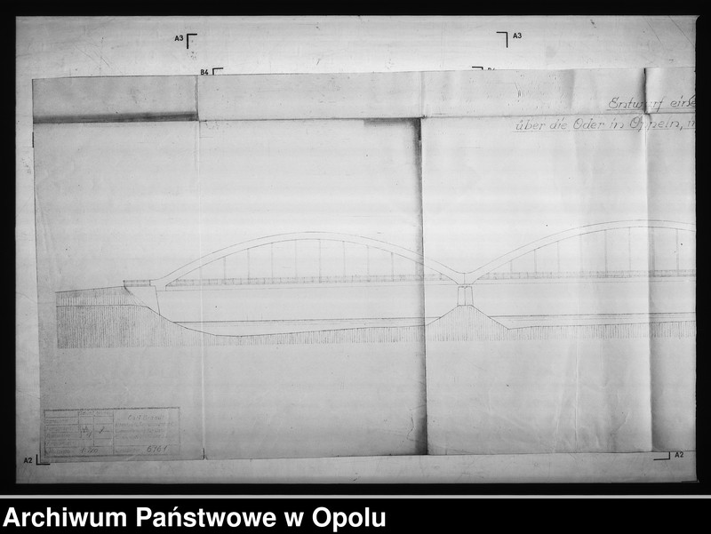 Obraz 10 z jednostki "[Most zamkowy w Opolu - rysunki techniczne]"