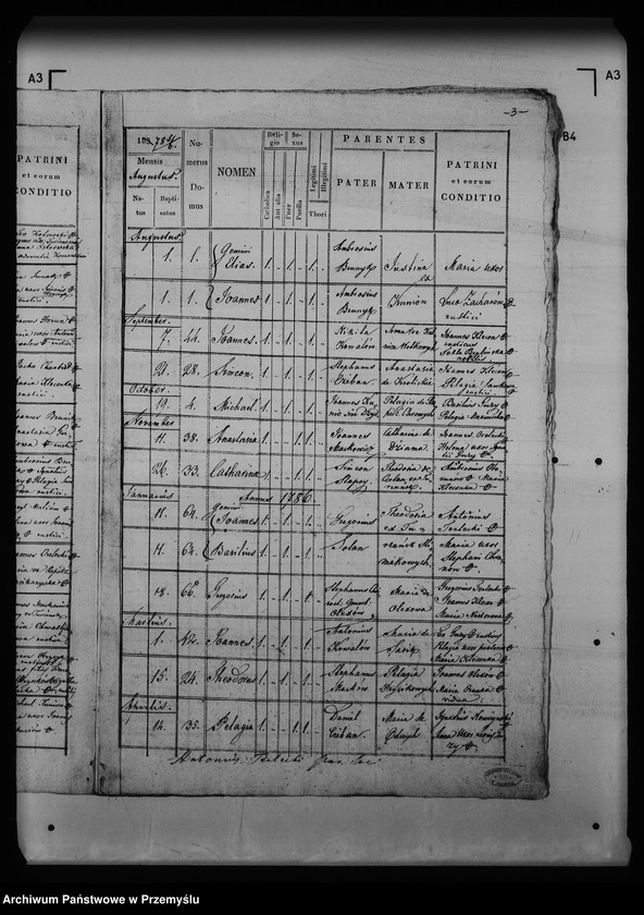 image.from.unit.number "[Kopie ksiąg metrykalnych parafii Szczawne z filią Kulaszne (dekanat Łupków)]"