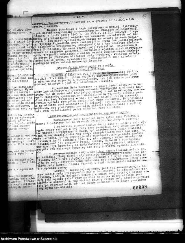 image.from.unit.number "Organizacja i sprawozdania Biura Prezydialnego Wojewódzkiej Rady Narodowej w Szczecinie"