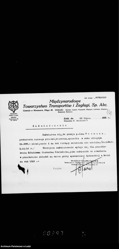 Obraz 18 z jednostki "[Sprawy podatkowe]"