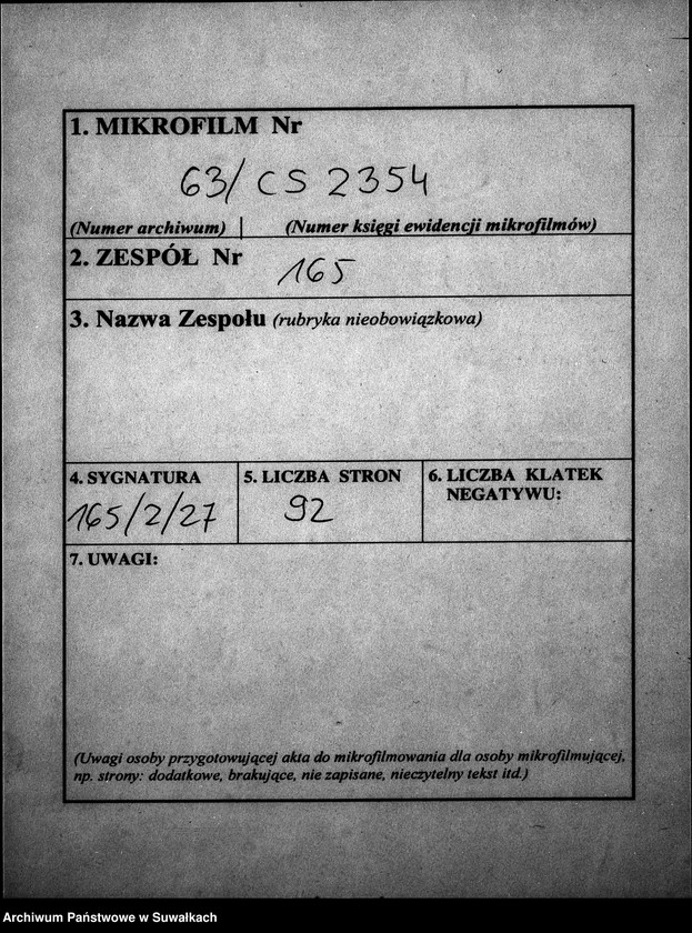 image.from.unit.number "Dowody do Akt Ślubnych z roku 1857 Suwałk"