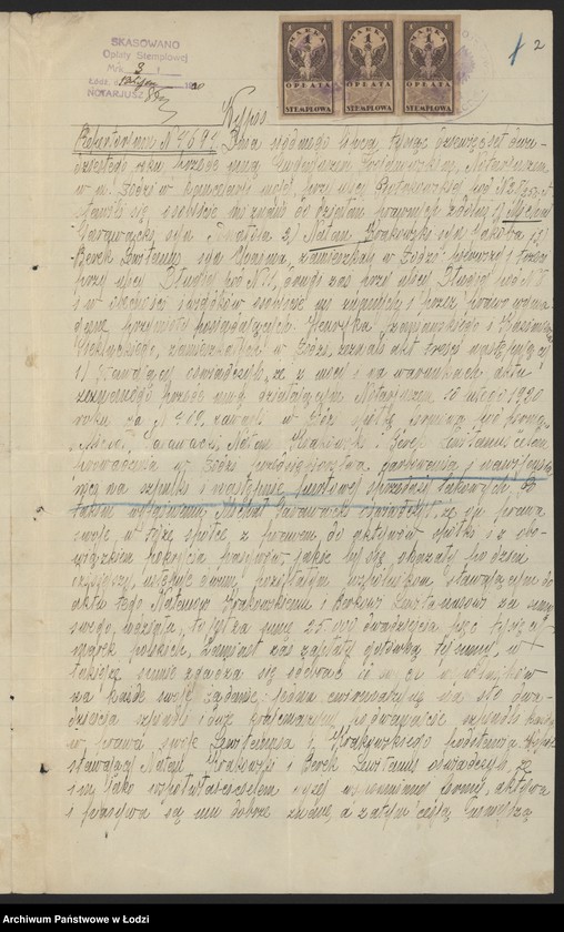 Obraz 4 z jednostki "Natan Krakowski i Berek Levitanus- farbiarnia i nawijanie nici"