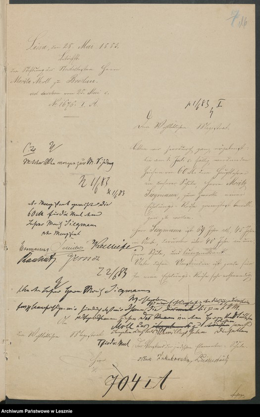 Obraz 19 z jednostki "[Stiftung des Stadtältesten Moll für hiesige Volksschullehrer]"