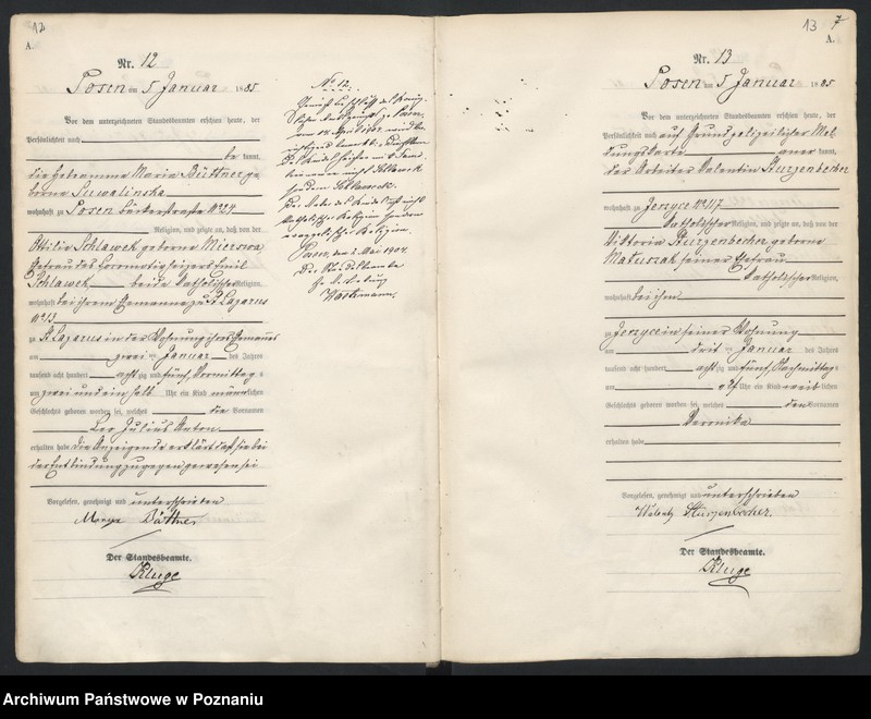 Obraz 10 z jednostki "Księga urodzeń t. I"