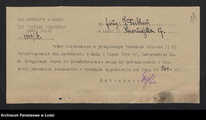 Obraz 13 z jednostki "Jankiel Teiblum- skład chustek"