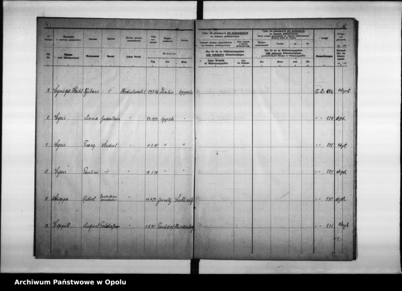 Obraz 7 z jednostki "40. Wahlbezirk Wahllokal: Schule Odervorstadt Breslauerstr[asse] 4"