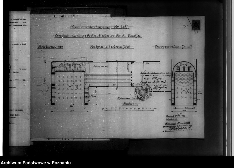 Obraz 11 z jednostki "Przedsiębiorstwo budowy dróg i szos Fr. Kowalewskiego Poznań nr woj. kotła 6191"