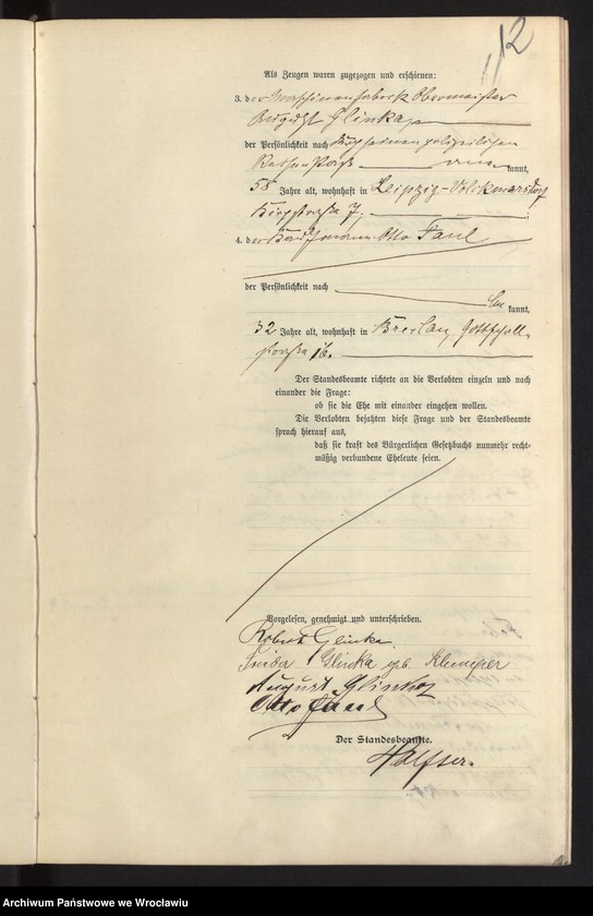 image.from.unit.number "Heiraths-Haupt-Register Breslau II 1907 Band 5"