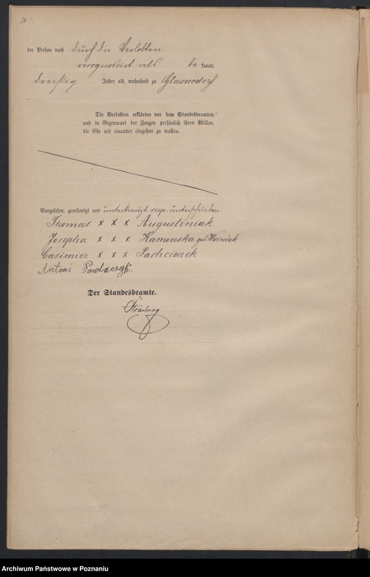 Obraz 13 z jednostki "Księga małżeństw"