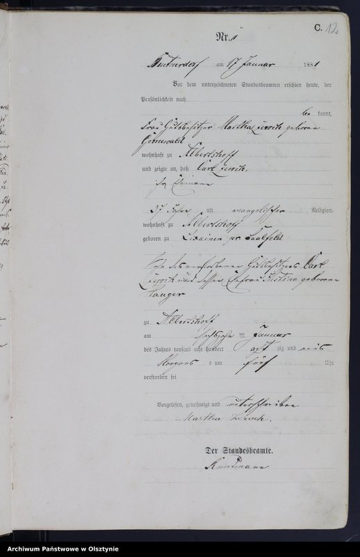 image.from.unit.number "Sterbe-Haupt-Register Nr 1 - 194"