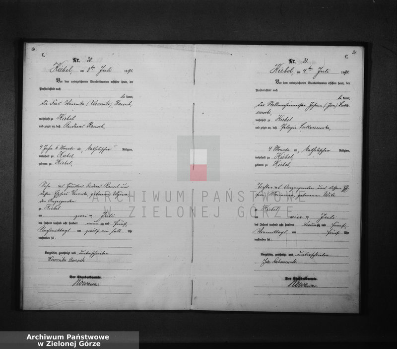 Obraz 20 z jednostki "Sterbe-Haupt-Register"