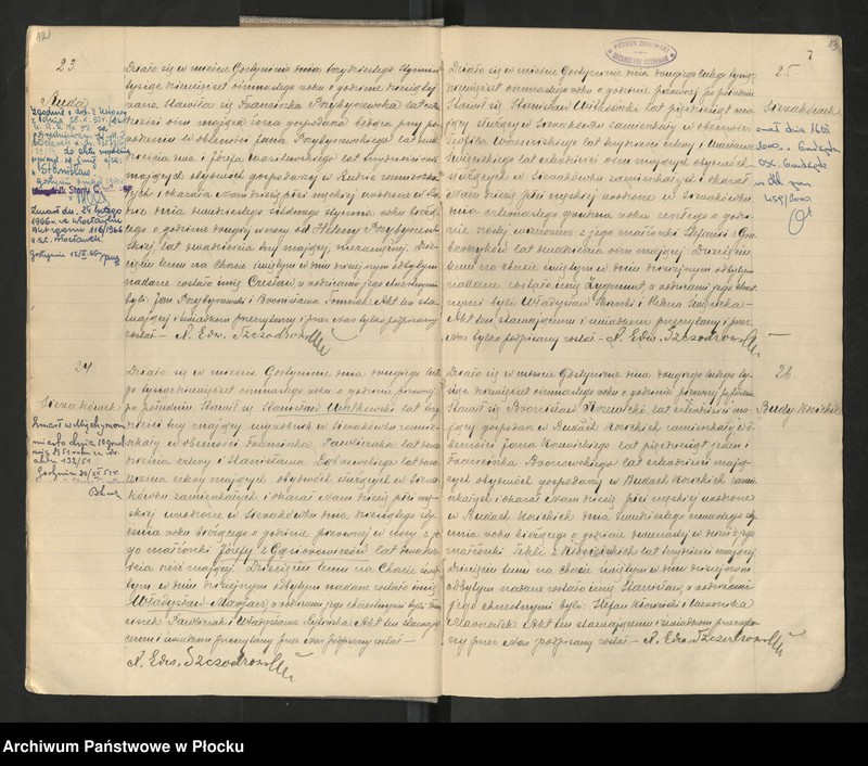 Obraz 9 z jednostki "Akta urodzeń, małżeństw i zgonów"