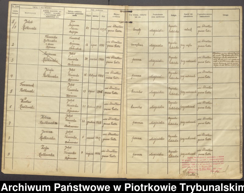 image.from.unit.number "[Księga ludności stałej wsi Strzałków]"