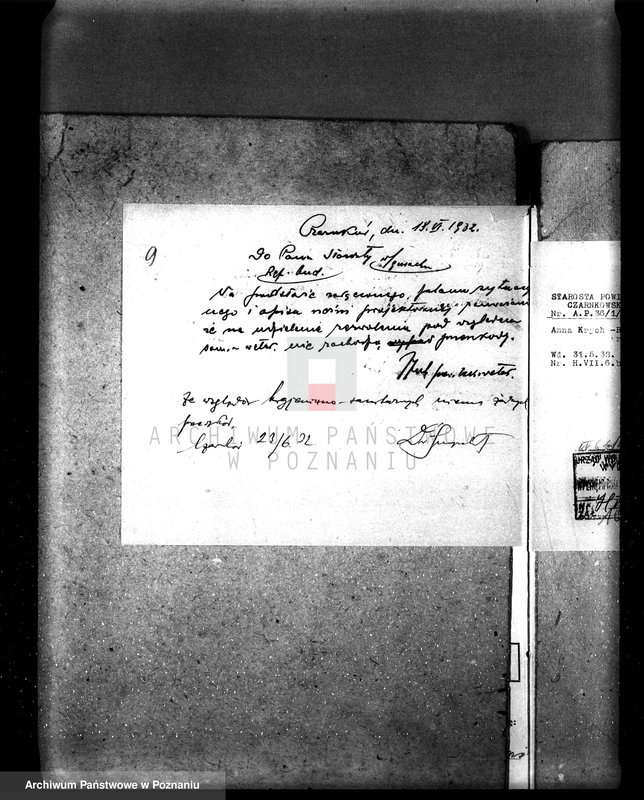 Obraz 13 z jednostki "Zatwierdzenie projektu urządzenia zakładu przemysłowego rzeźni nr 525 Leona Krycha w Białej pow. Czarnków"