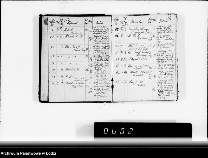 Obraz 11 z jednostki "Eingang [książka magazynowa towarów przychodzących do Getta]"