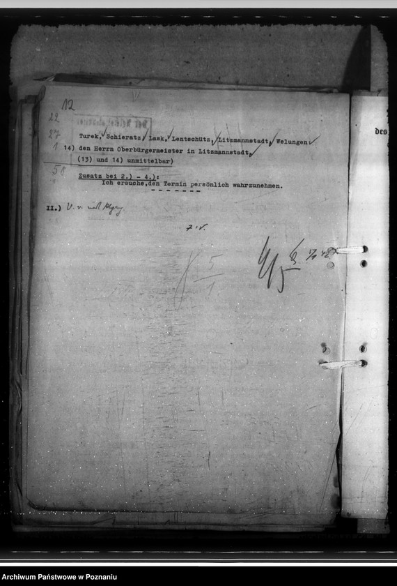 Obraz 16 z jednostki "Zweckverband "Gaubahnen Wartheland" Band II"