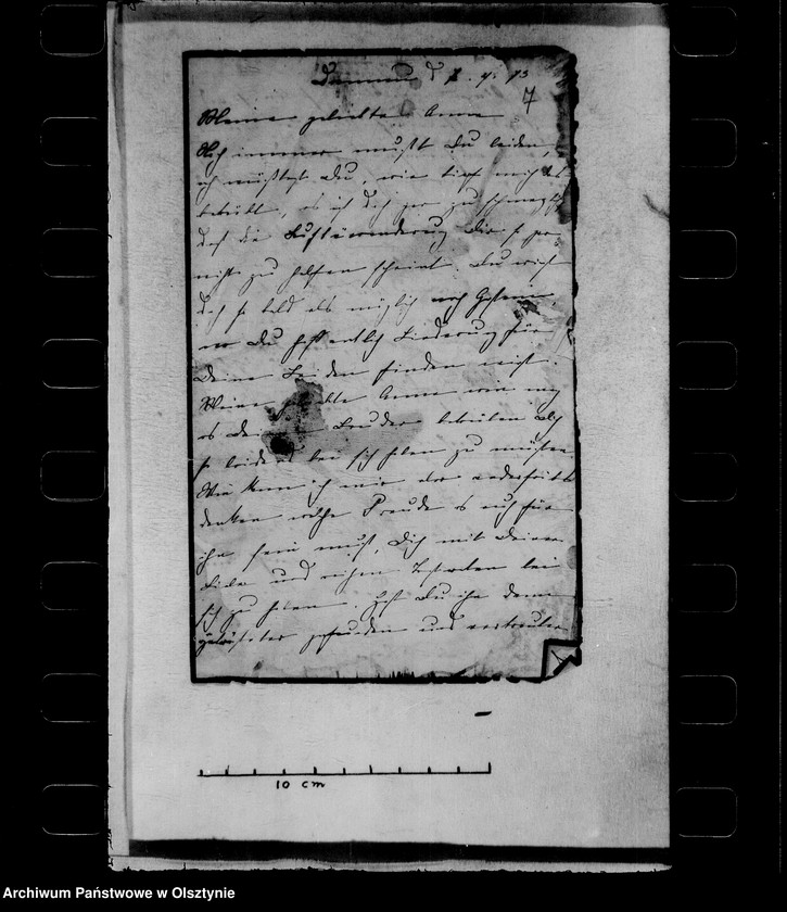 image.from.unit.number "/Malwine von Knoblauch, geb. Gfin Kalnein an Anna Gfin Lehndorff geb. Gfin Hahn/"