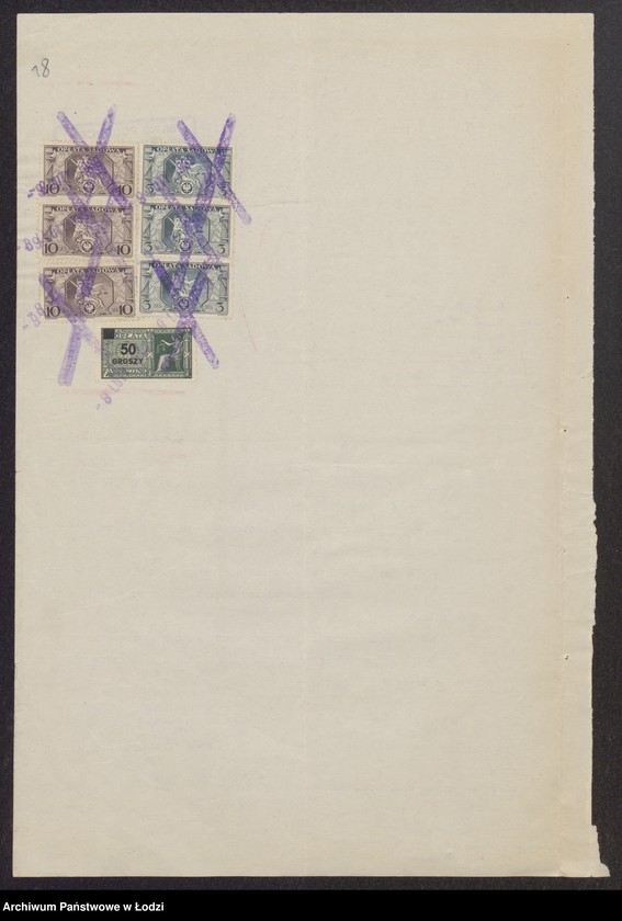 Obraz 20 z jednostki "Boruch Wajcman, Juda Lajb Goldhamer- sprzedaż mydła, olejów, tłuszczów"