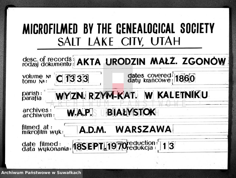 image.from.unit.number "[Duplikat Akt urodzeń, małżeństw i zgonów wyz. rzym. - kat w Kaletniku]"