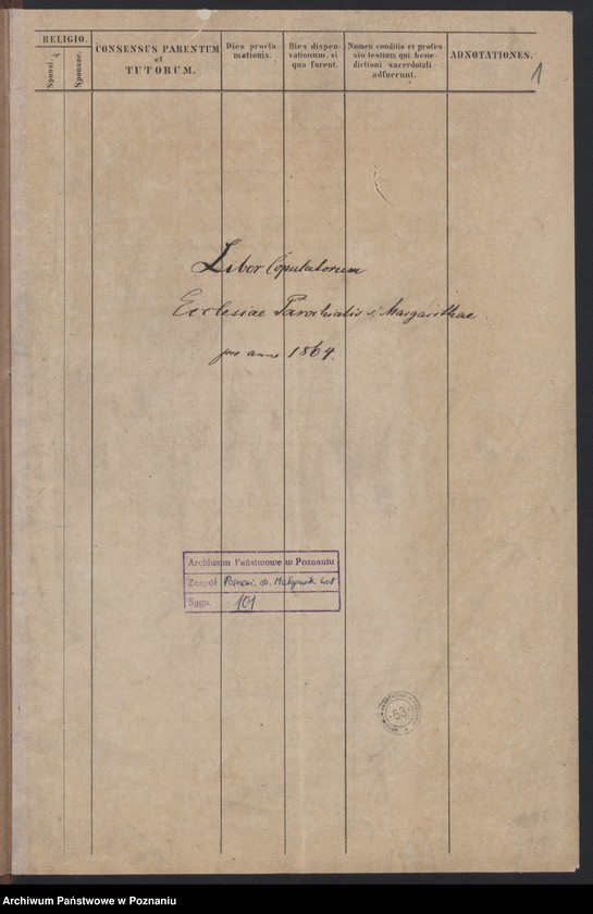 Obraz 3 z jednostki "Księga małżeństw"