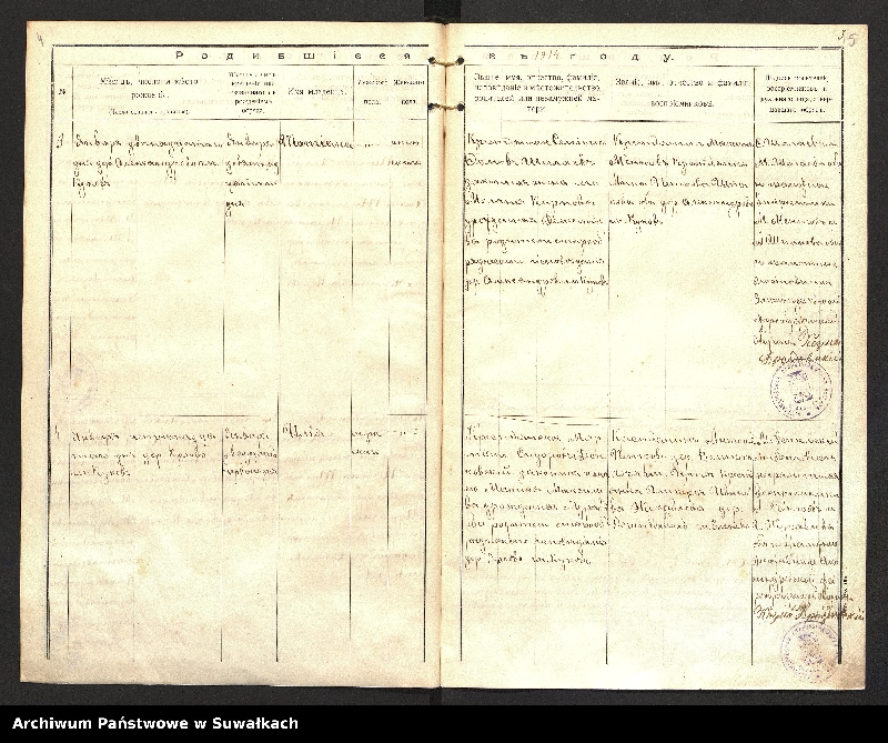 image.from.unit.number "Kniga o rodivšihsâ Aleksandrovskoj staroobrâdč. obŝiny za 1914 god˝."