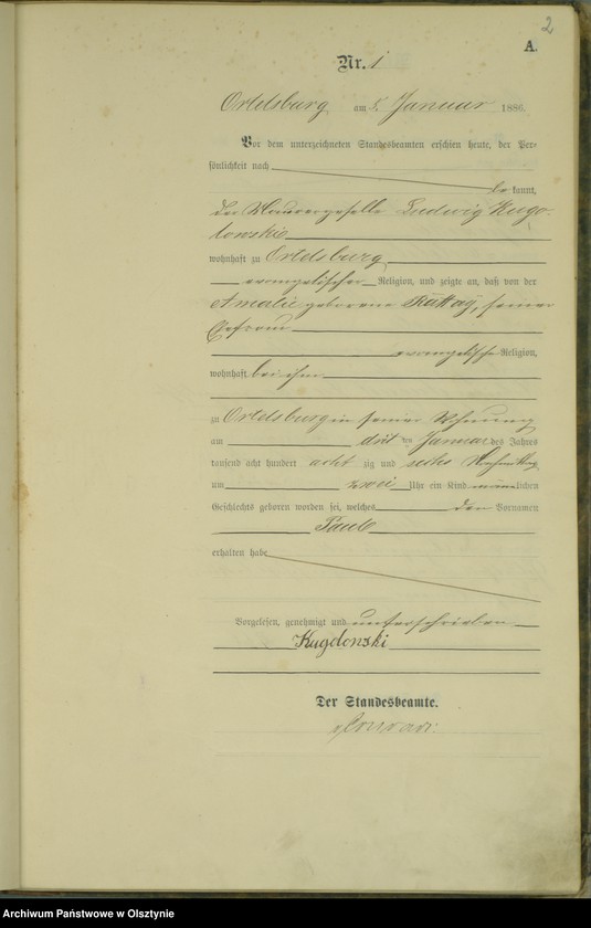 image.from.unit.number "Geburts-Haupt-Register Nr 1 - 86"