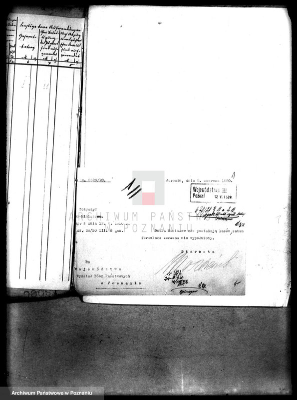 Obraz 5 z jednostki "Drzewostan w majętności państwowej Miniszew"