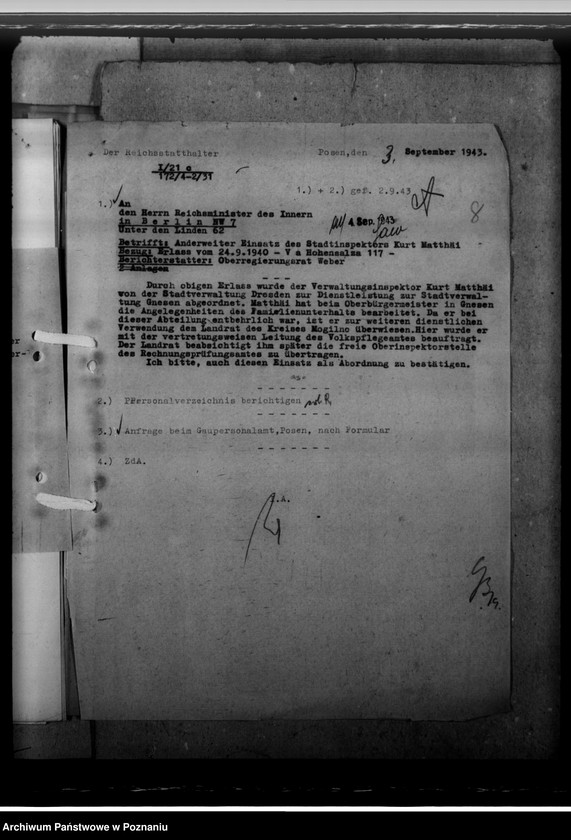 Obraz 12 z jednostki "Schrolle, Ernst; Matthä, Kurt - urzędnicy"