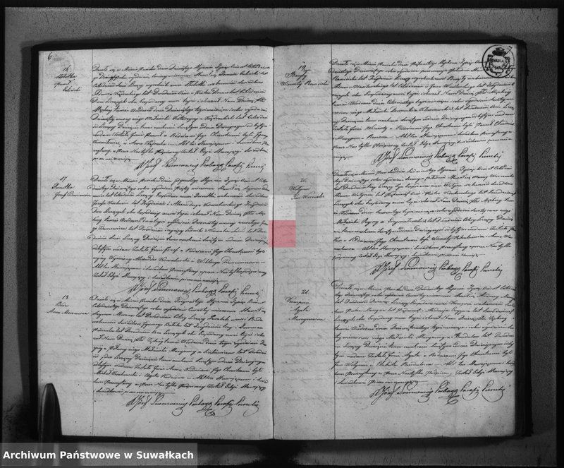 image.from.unit.number "Duplikat akt urodzonych, zaślubionych i umarłych na rok 1849 z parafij katolickiej Puńsk"