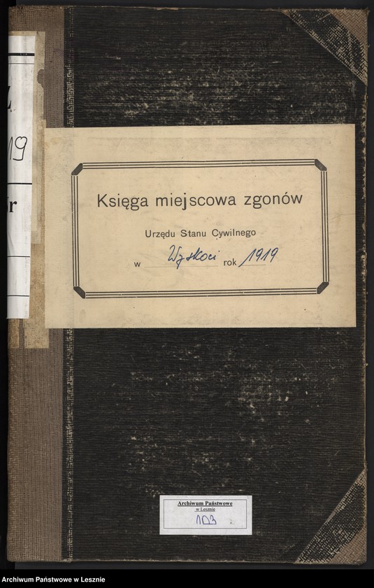 Obraz 2 z jednostki "[Księga zgonów]"