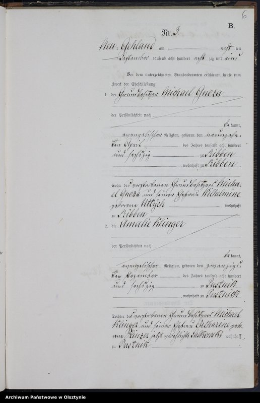 image.from.unit.number "Heiraths-Haupt-Register nr 1 - 9"