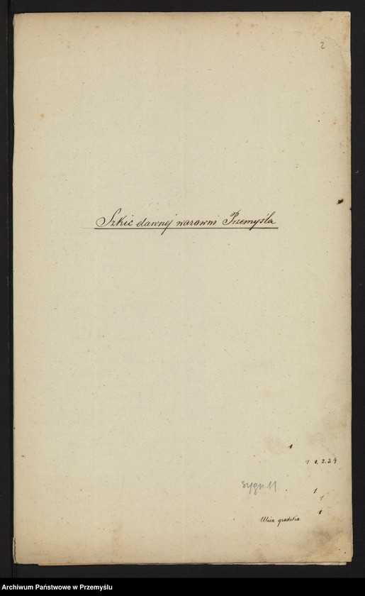 image.from.unit "Topografia - szkice dawnej warowni Przemyśla w okresie XVII-XVIII wieku"