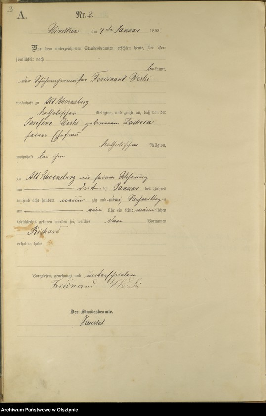 image.from.unit.number "Geburts-Haupt-Register Nr 1 - 99"