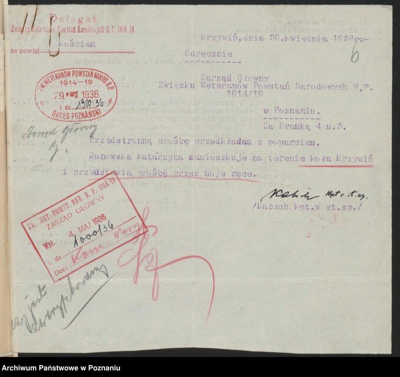 Obraz 10 z jednostki "Kościan - akta koła. tom II."