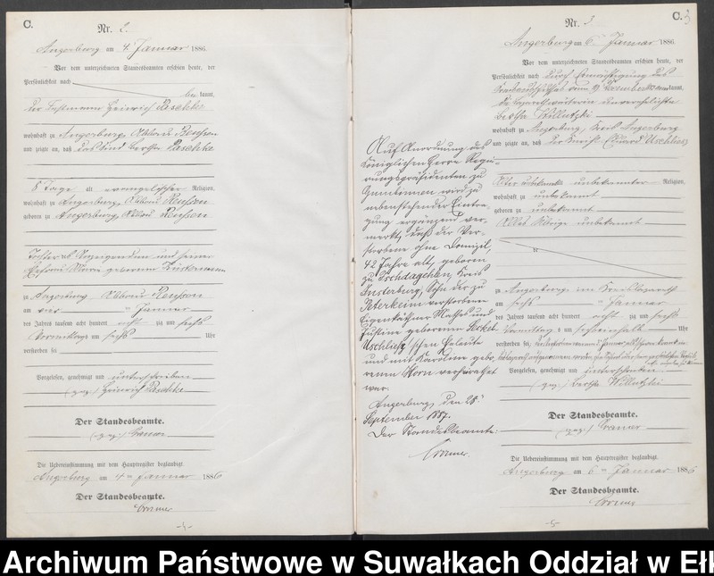 image.from.unit.number "Sterbe-Neben-Register des Preussischen Standes-Amtes Angerburg Kreis Angerburg"