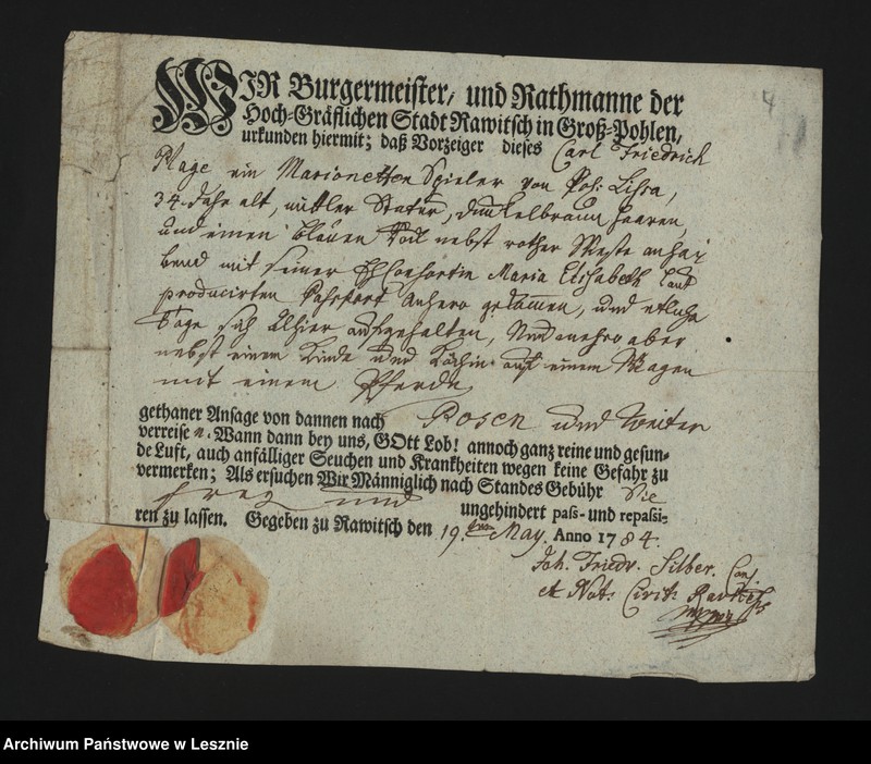 Obraz 7 z jednostki "[Reisepässe für Christen]"