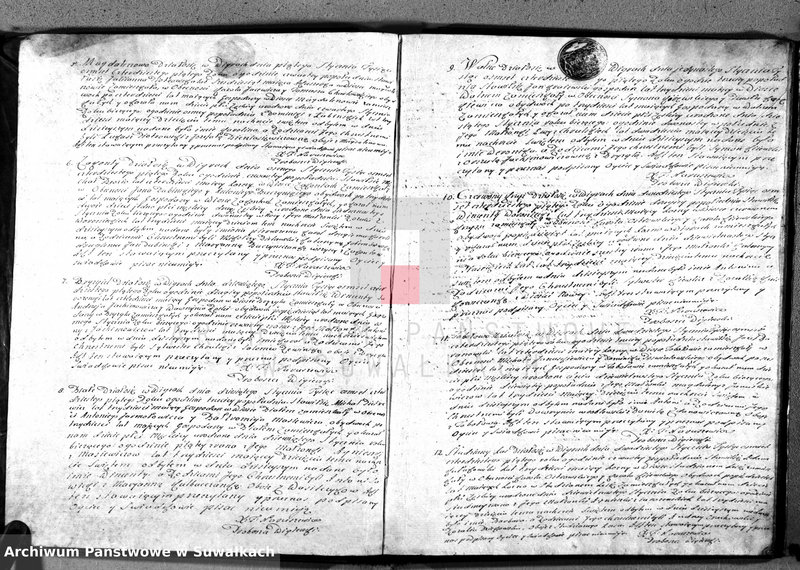 image.from.unit.number "Księga duplikat akt urodzonych, zaślubionych i zgonów w parafii wigierskiej"