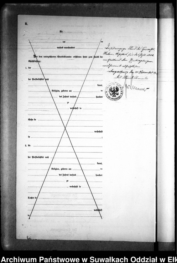 image.from.unit.number "Heiraths-Neben-Register des Preussischen Standes-Amtes Kehlen Kreis Angerburg"