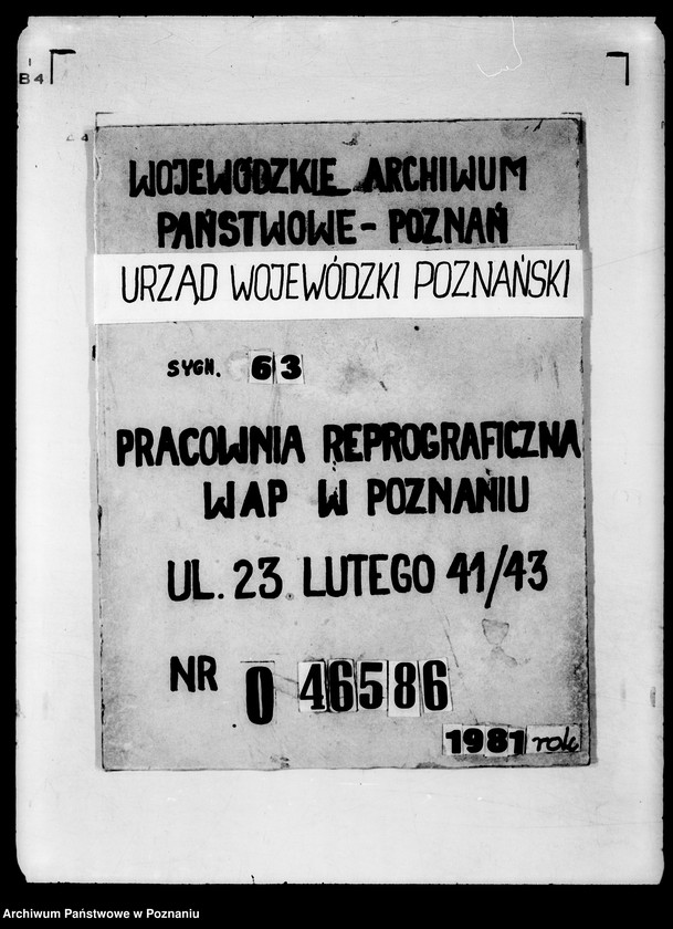 Obraz 14 z jednostki "Sprawy różne"