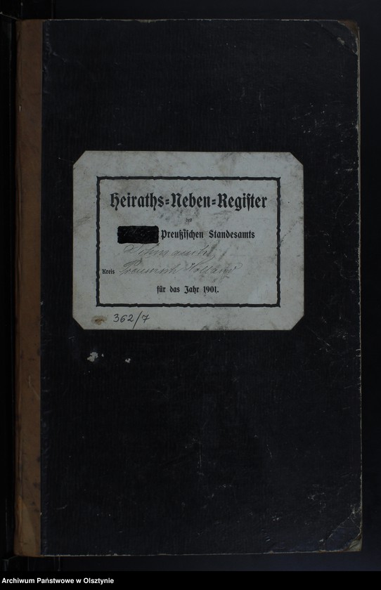 image.from.unit.number "Heiraths-Neben-Register Nr 1 - 20"