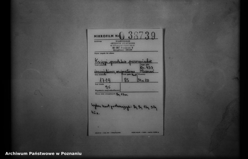 Obraz 2 z jednostki "Inscriptiones, resignationes [protocollon]"