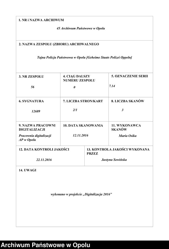 Obraz 1 z jednostki "Bank Ludowy (Volksbank) e.G.m.u.H. - Beuthen O/S"