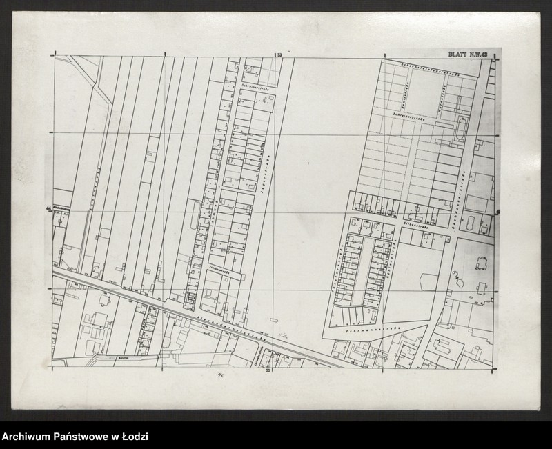 Obraz 5 z jednostki "Plan miasta Łodzi Sekcja NW 43"