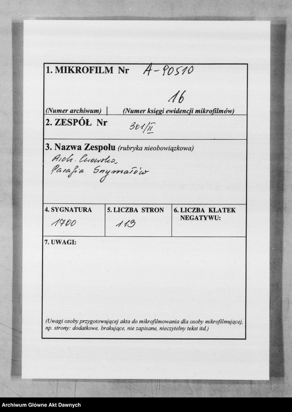 image.from.unit.number "Parafia: Grzymałów. Dekanat: Skałat. Księga metrykalna urodzeń tylko dla wsi Ostapie*. Tom III."