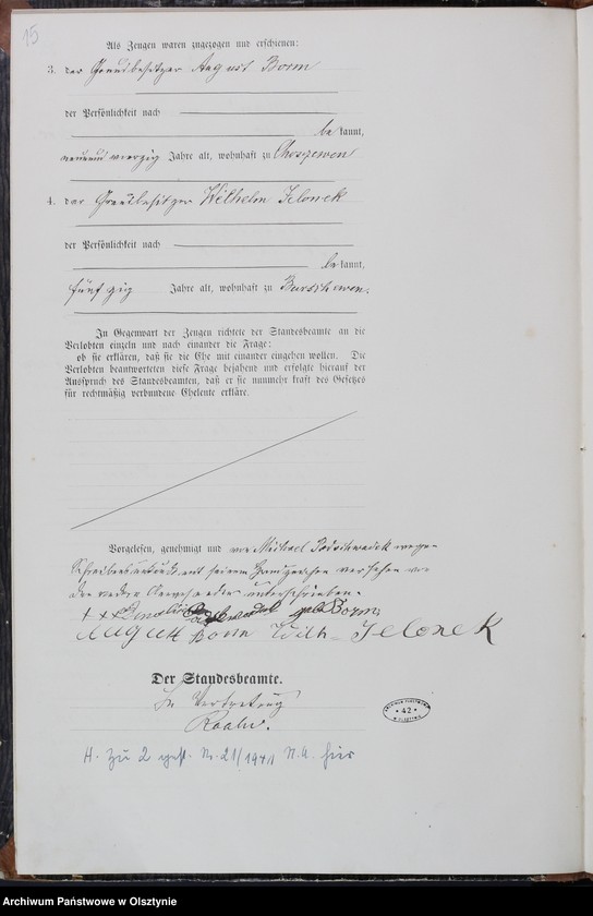 image.from.unit.number "Heiraths-Haupt-Register Nr 1 - 9"