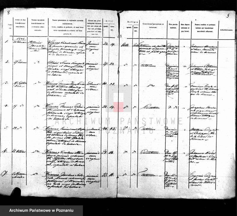 Obraz 6 z jednostki "Duplikat baptisatorum, copulatorum, mortuorum"