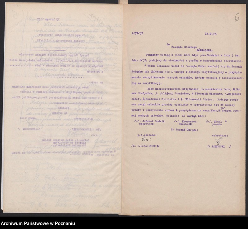 Obraz 9 z jednostki "Lipa, powiat Chodzież - akta koła."